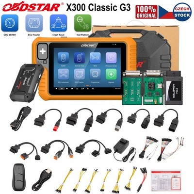 OBDSTAR X300 Classic G3 Full Version ODO/E.CU Flasher/Crash Reset/Test Platform