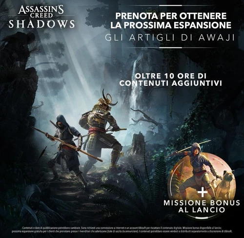 ASSASSIN'S CREED SHADOWS SPECIAL EDITION PS5 ITALIANO PLAYSTATION 5 Copertina EU - Imagen 2 de 7