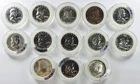 MIXED FRANKLIN AND KENNEDY HALF DOLLAR PROOF LOT * 90% SILVER * NR #P2756