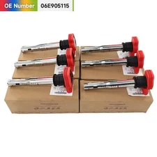 6Pcs RED Genuine Ignition Coil 06E905115G fits for AUDI A4 A5 A6 A7 A8 Q5 Q7 S5