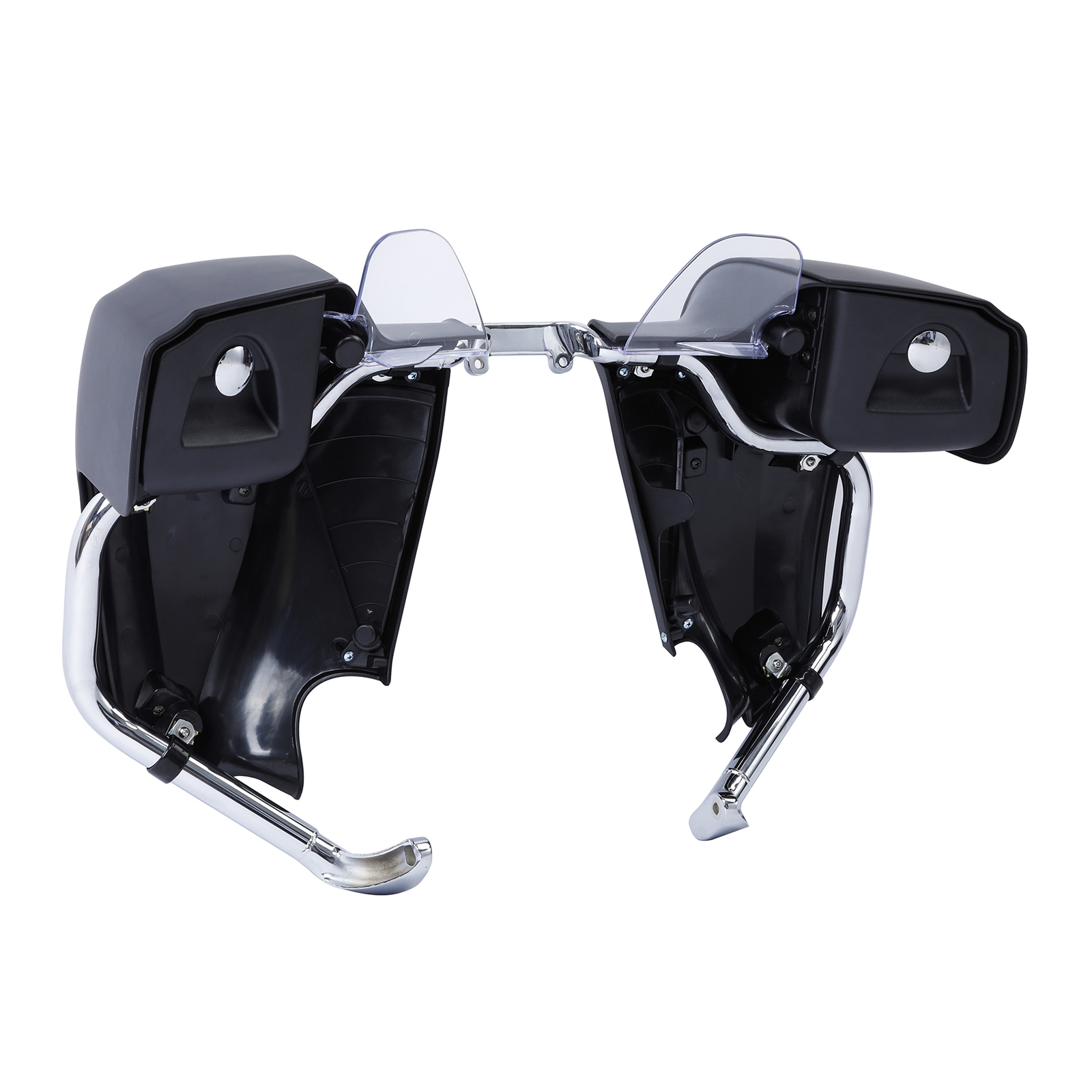 Mustache Engine Guard Lower Vented Fairing Fit For Indian Roadmaster 14-18 23-25