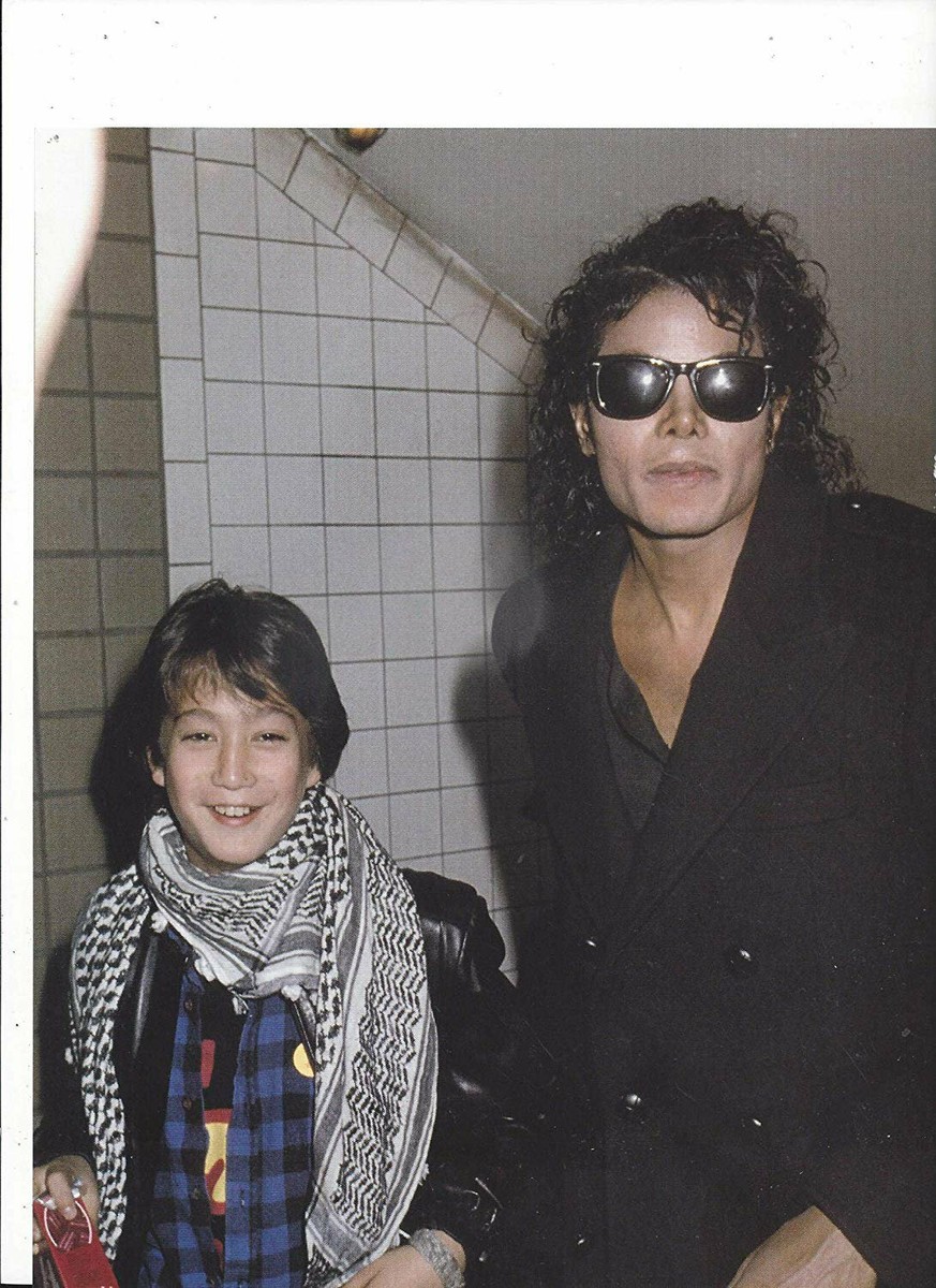 Michael Jackson & Sean Lennon In 1988 Photograph | eBay