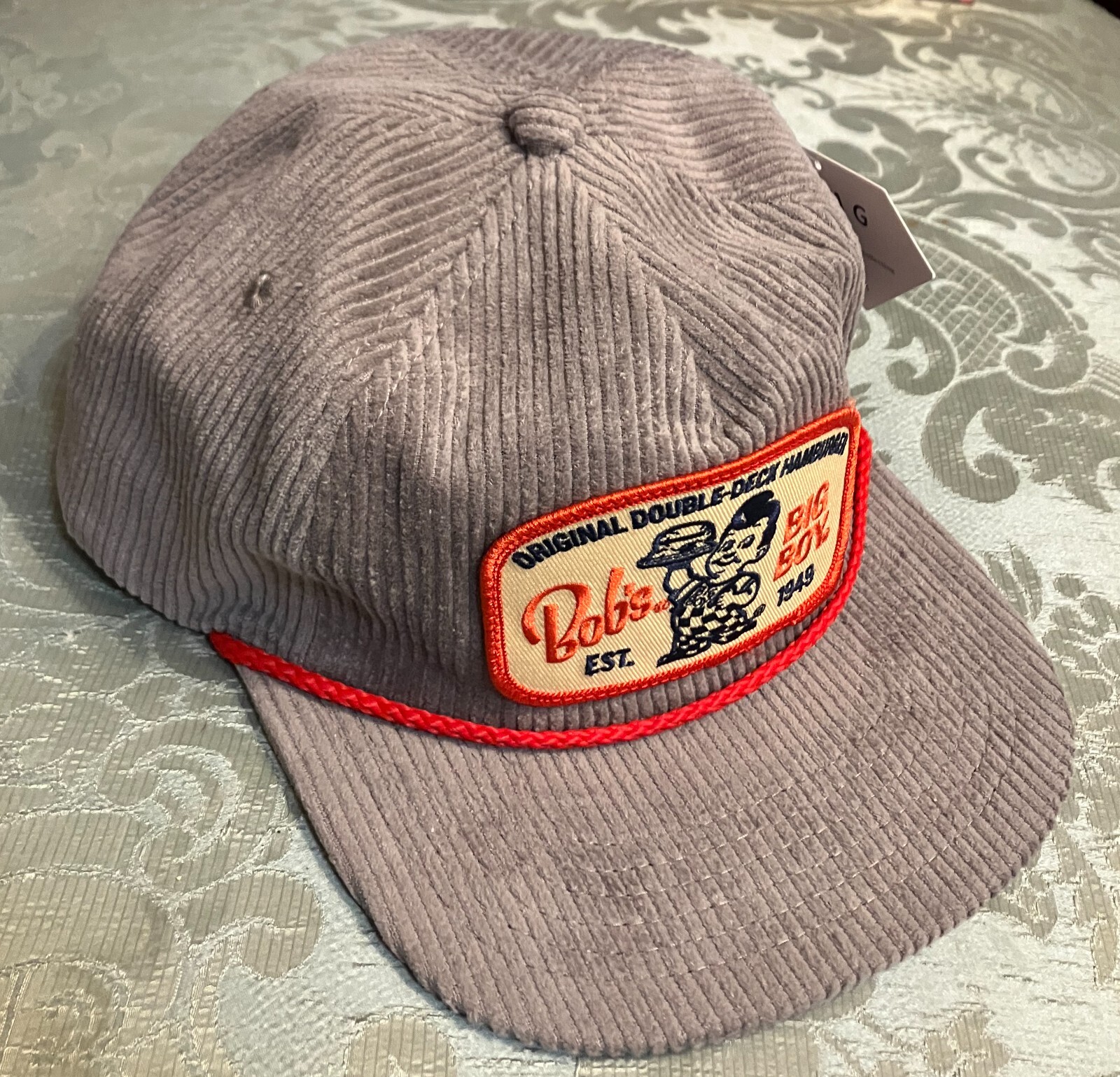 Bob's Big Boy Restaurant Toluca Style Hat Ball Cap- NEW