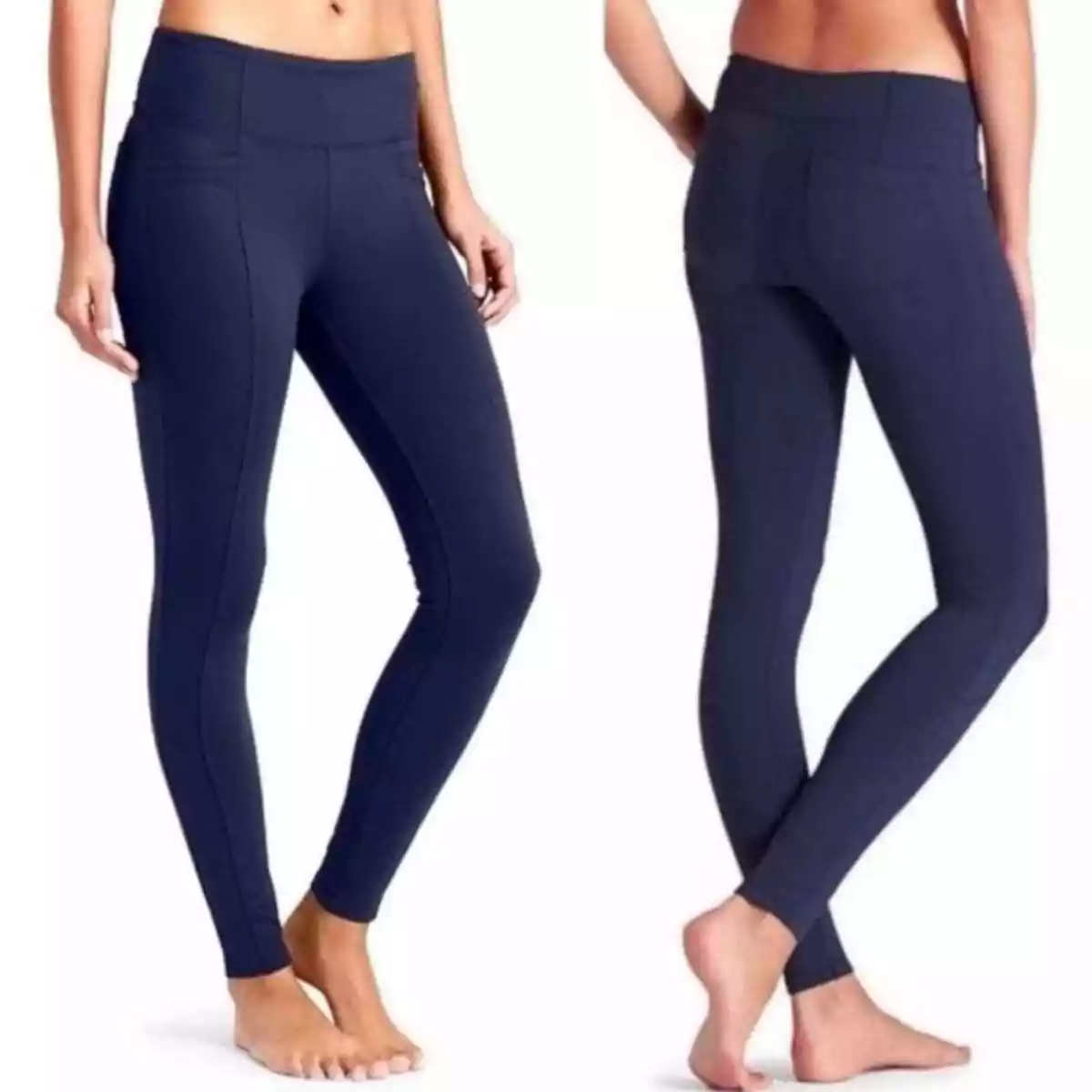 Athleta Metro Leggings Navy Blue XS