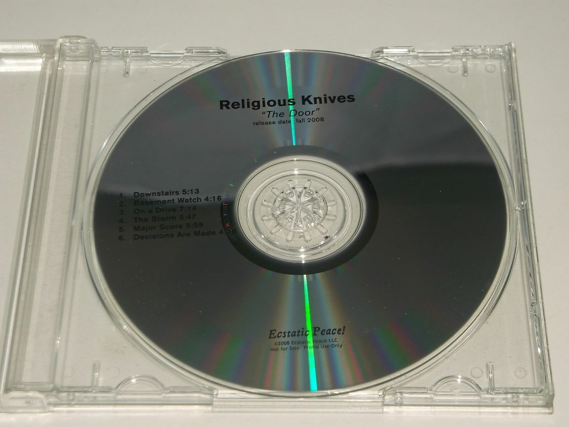 Religious Knives: The Door rare PROMO CD
