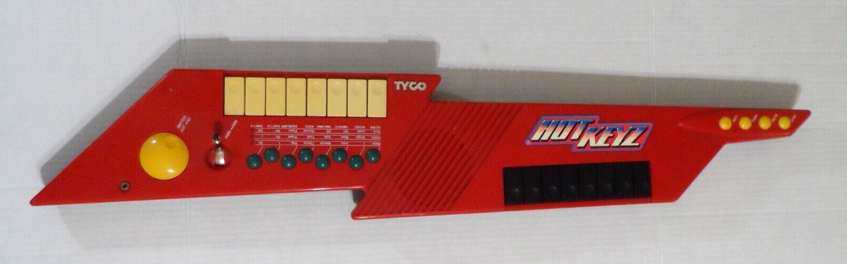Vintage TYCO Hot Keys Keytar Synthesizer Guitar Keyboard - READ | eBay