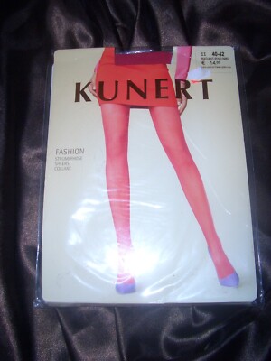 KUNERT FASHION Filet Muster Feinstrumpfhose Gr. 40-42 RADIANT PINK 20 den OVP