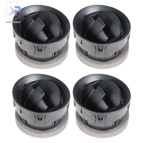 For Ford F150 09-14 Black AC Heater 4 Dashboard Louvers Interior Air Vent Louvre - Foto 4 di 12
