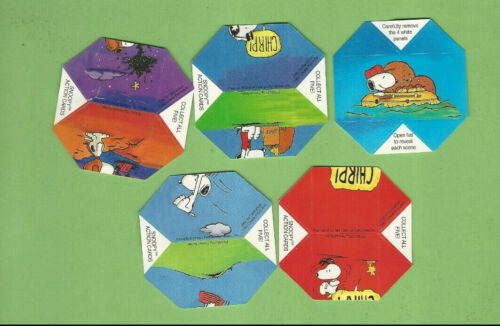 #D156. SET OF SNOOPY / PEANUTS 1997 ACTION CARDS - Picture 2 of 2