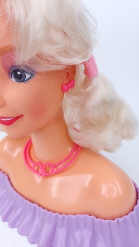 Vintage Make Me Pretty Barbie Hair Styling Head Vintage 1992 Mattel - Bild 8 von 14