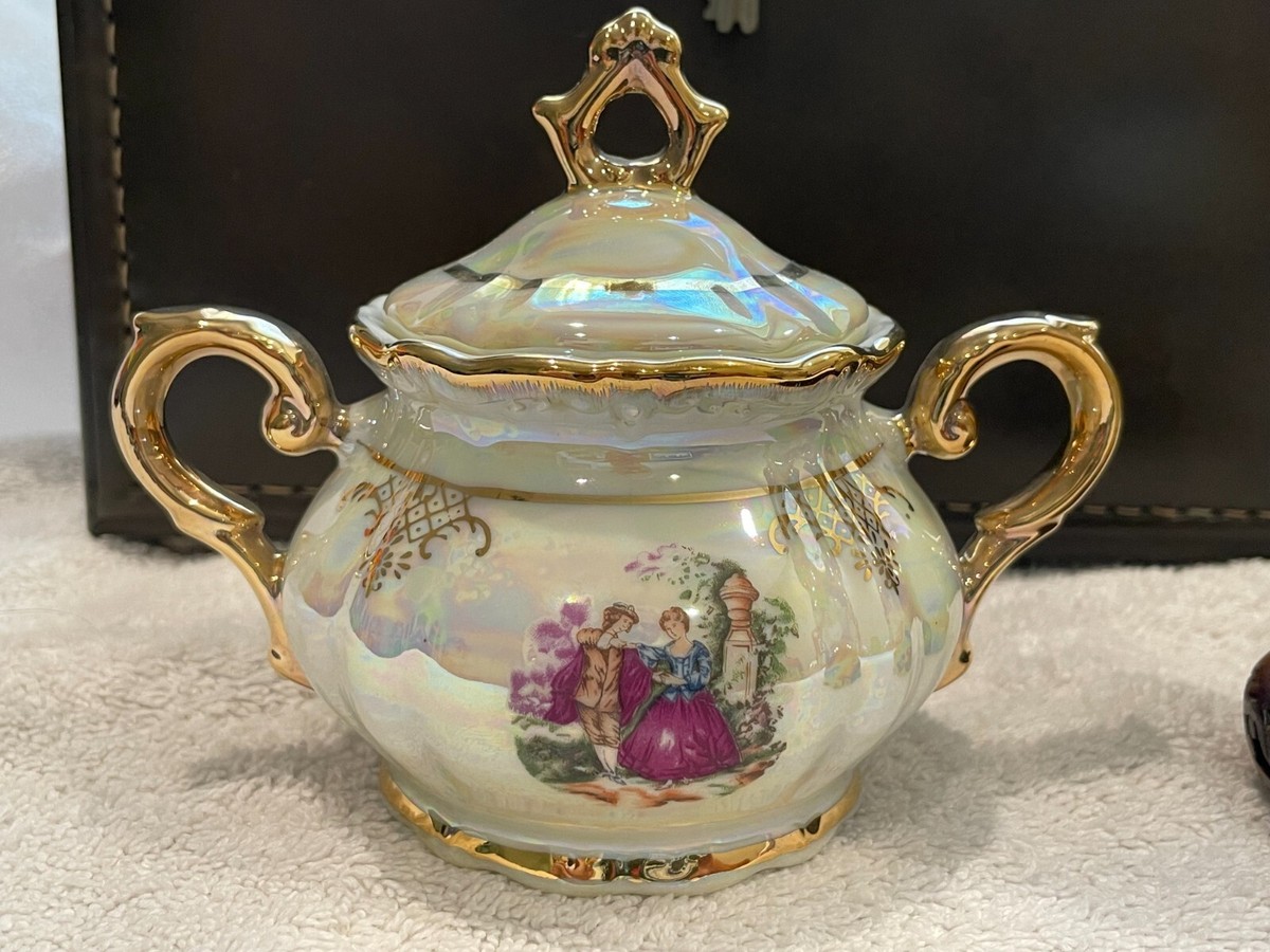 Vintage Shibata China Japan Sugar Bowl & Creamer | eBay