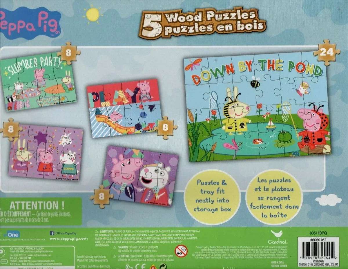 Puzzle peppa best sale pig 3 años