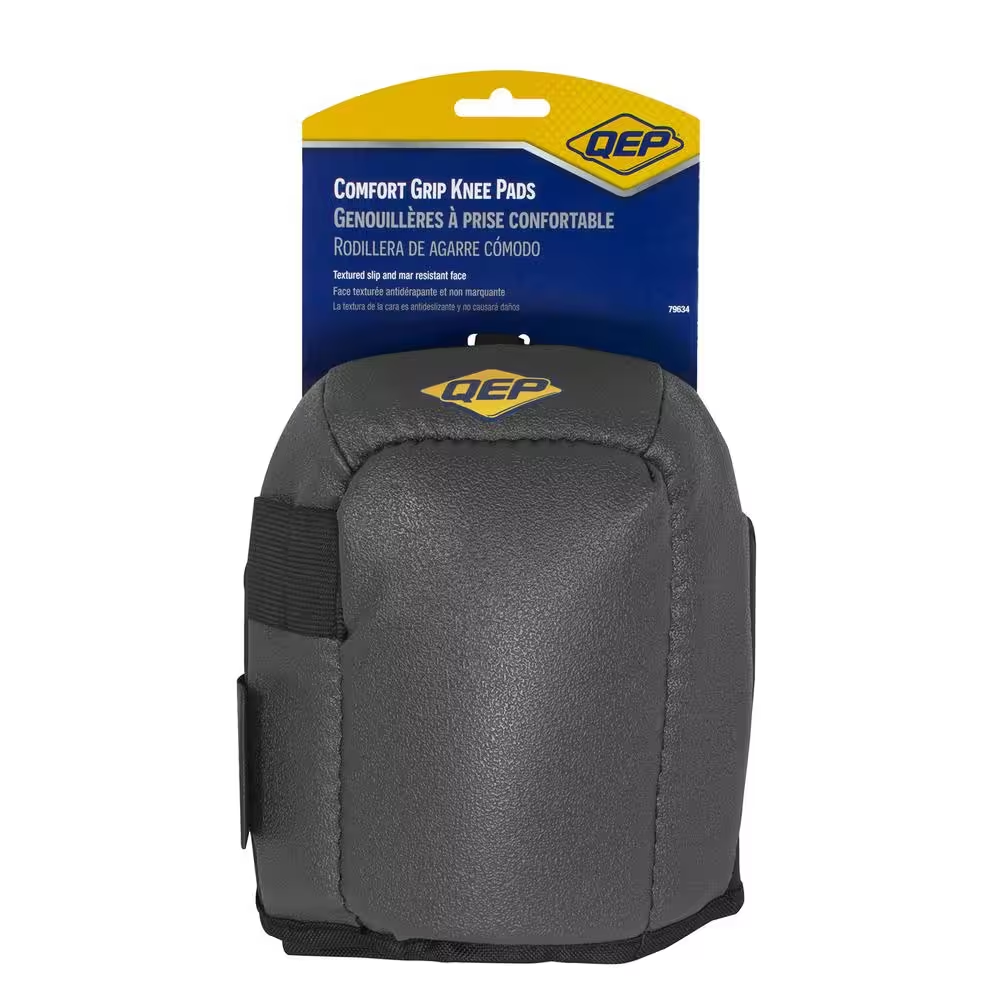 QEP Comfort Grip Neoprene Knee Pads W/ Foam Padding and Pen Storage for