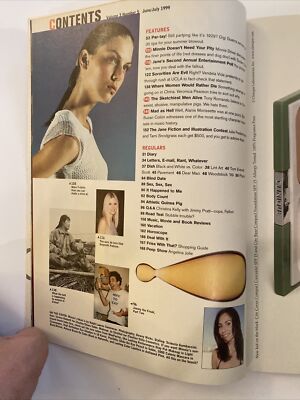 MINNIE DRIVER June/July 1999 JANE Magazine LAURYN HILL