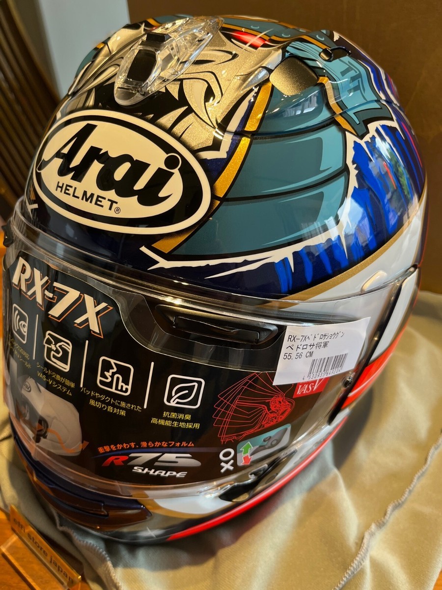 Arai Rx7x ペドロサ将軍　59-60cm Arai Rx7x ペドロサ将軍 59-60cm - メルカリ