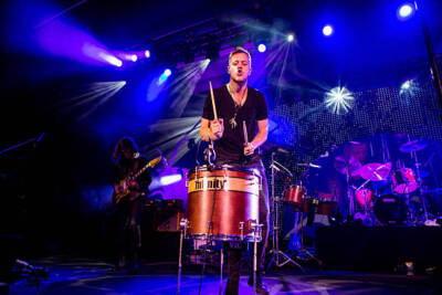 Wayne Wing Sermon Dan Reynolds and Dan Platzman of Imagine Dragons- Old Photo 2