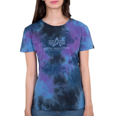 Alpha Industries Damen T-Shirt Basic Batik