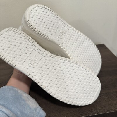 Zara White Sneakers Womens Trainer Shoes Size 9 NWT | eBay