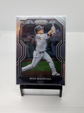 2021 Panini Prizm Baseball Nick Madrigal Tier II Rookie Chicago White Sox #106