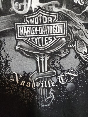 Harley Davidson Nashville Joker T Shirt 3XL Harley Davidson Nashville Joker T Shirt 3XL