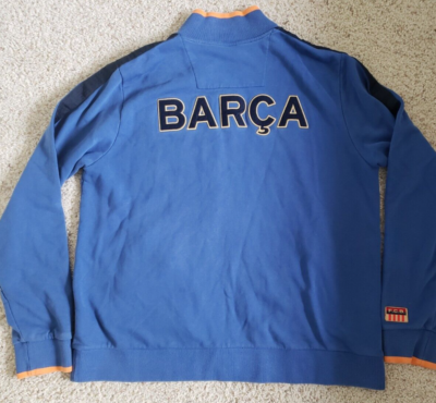 vintage fc barcelona sweatshirt