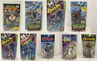 Lot of 11 -  McFarlane Toys Spawn 6'' Action Figures  - Overtkill Vertebreaker