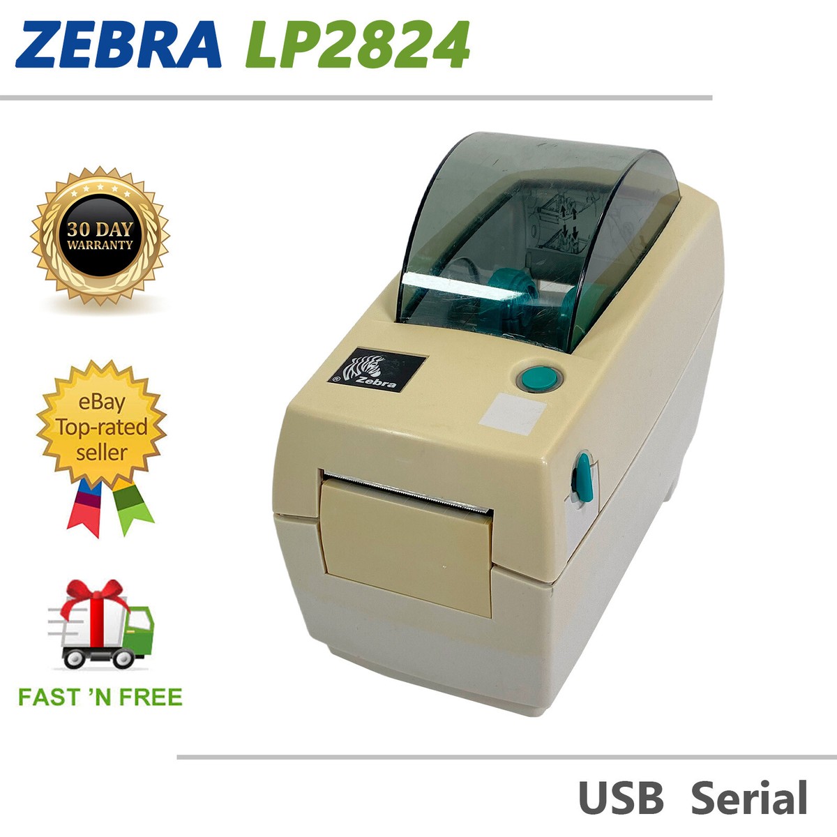 Zebra Ws8240 Thermal Label Barcode Printer 120542 for sale online