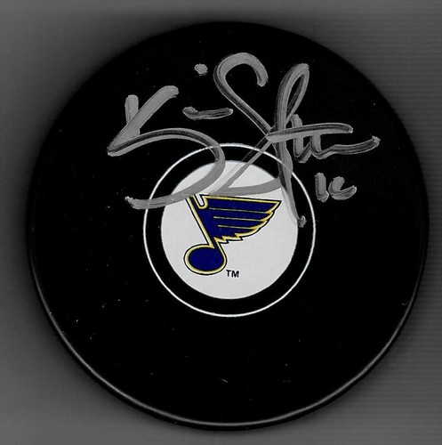 Kevin Shattenkirk Signed St Louis Blues Puck - 第 1/1 張圖片