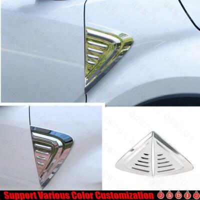 2018-2022  For Toyota CHR C-HR Chrome Silver Mud Flaps Splash Guards Cover Trim