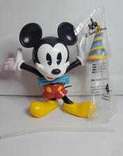 Disney Park Mickey Mouse 90th Birthday Anniversary Sipper Cup w/ Hat NEW 2018