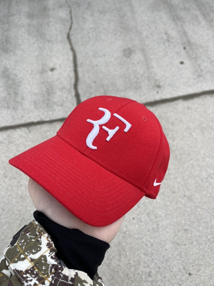 Nike Legacy 91 hat cap red Roger Federer RF 2013 Foundation One
