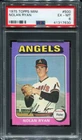 PSA 6 EX MINT 1975 TOPPS MINI NOLAN RYAN #500 ANGELS CENTERED 17630 SDB1