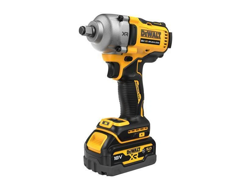 DEWALT DCF891P2T XR BL 1 2in Hog Ring Anvil Impact Wrench 18V 2 x 5.0Ah Li ion