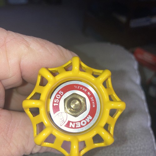 3/8 Moen 1505 Deca BRASS GATE VALVE - Picture 4 of 6