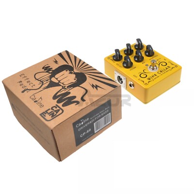 Caline® CP60 CP-60 Wine Cellar - Bass Drive & DI effectpedaal, NA