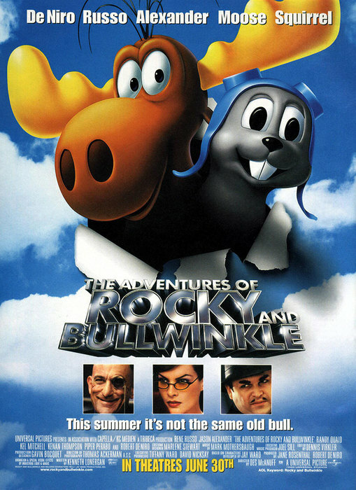 The Adventures Of Rocky & Bullwinkle (Advance) (2000) Original Movie Poster