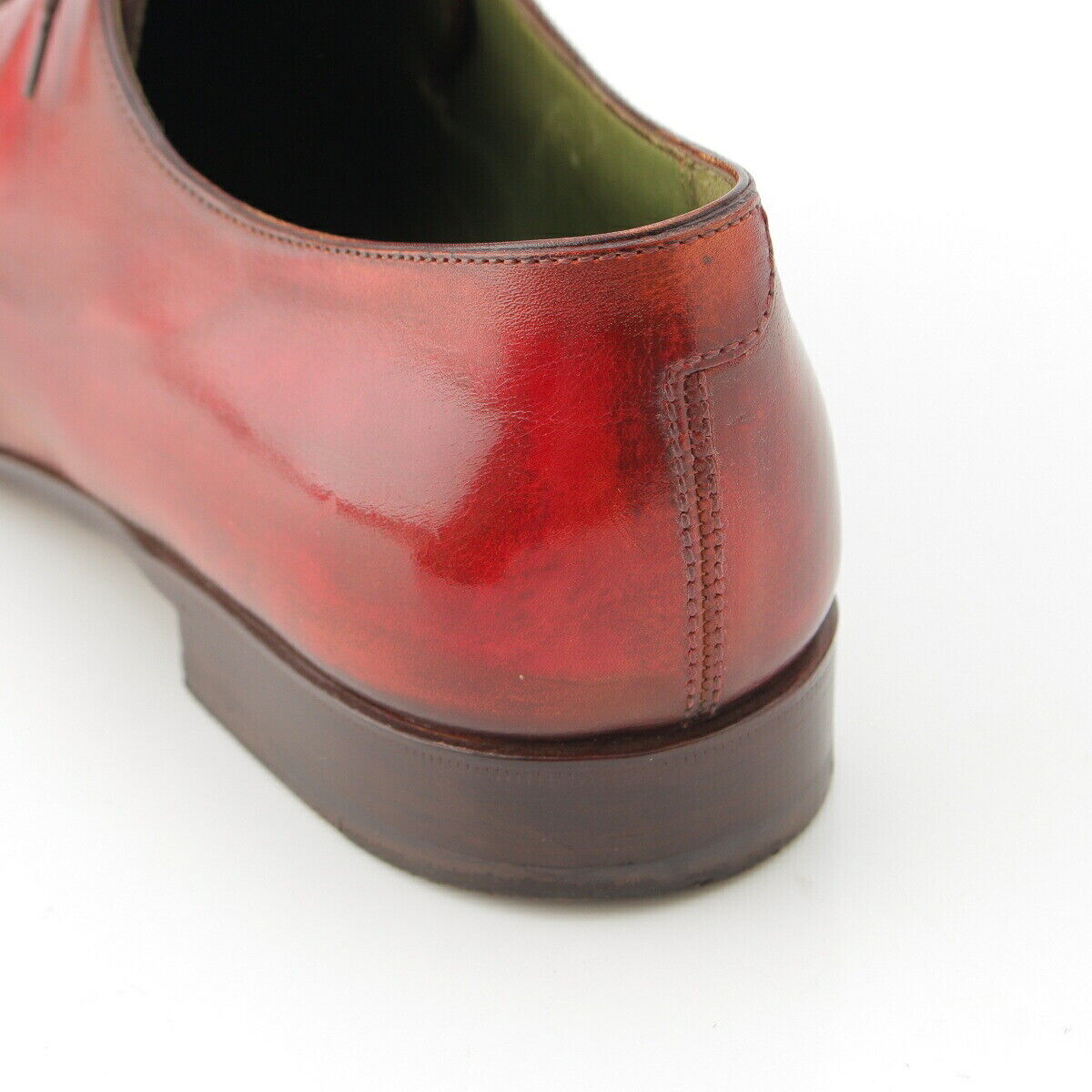 Berluti Men's Dress Shoes 1 Eyelet Patine Red Size 8 [Used Berluti Men's Dress Shoes 1 Eyelet Patine Red Size 8 [Used