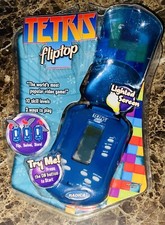Radica Tetris Flip Top Lighted Screen Handheld Game Brand New Sealed 2006