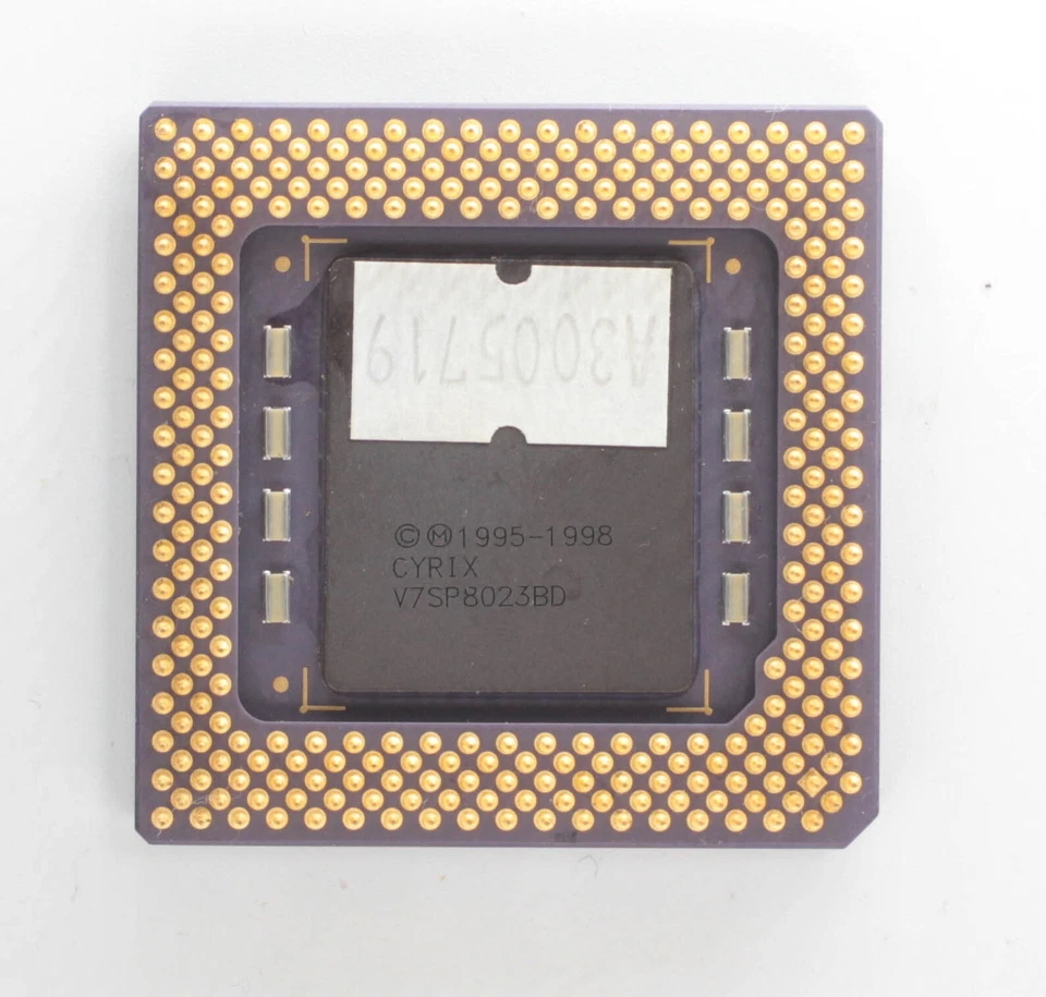 Socket 7 CPU - Cyrix MII 300GP  - TESTED - Image 2 of 2