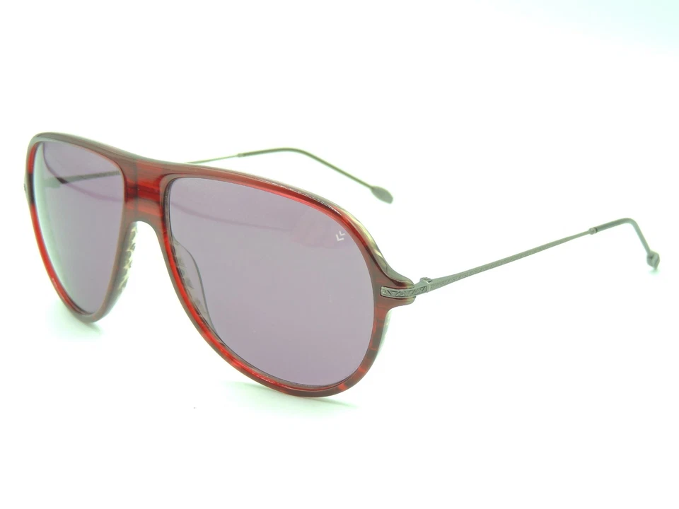 Gafas de sol John Varvatos V778 Chianti Aviator Foto 3 de 4