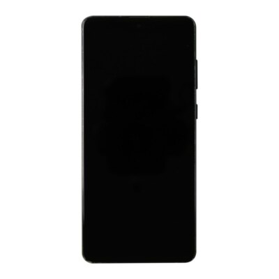 OLED Frame Assembly for Samsung Galaxy Note 10 Lite Aura Black Aftermarket