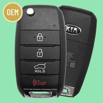 Kia Sportage 2016-2020 OEM 4 Button Flip Key TQ8-RKE-4F27 | 95430-D9100