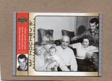 gordie howe 2003/04 ud memorable moments card detroit red wings mr hockey gh8