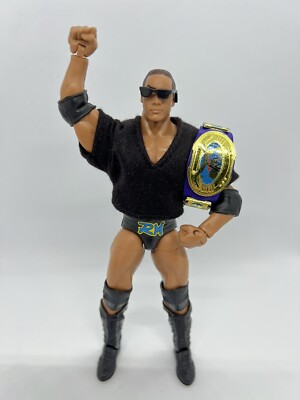 WWE Mattel Elite Collection Ringside Exclusive The Rock Brahma Bull Figur 2014