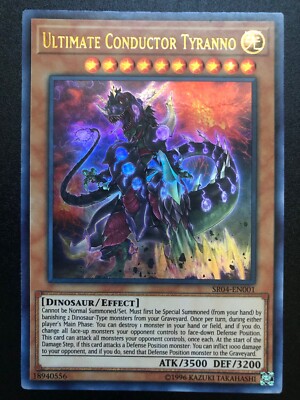 Ultimate Conductor Tyranno SR04-EN001 Ultra Rare Lightly Played | eBay