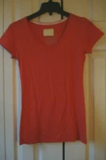Ladies Thermal Base Layer Top Size Large Heatlite Coral