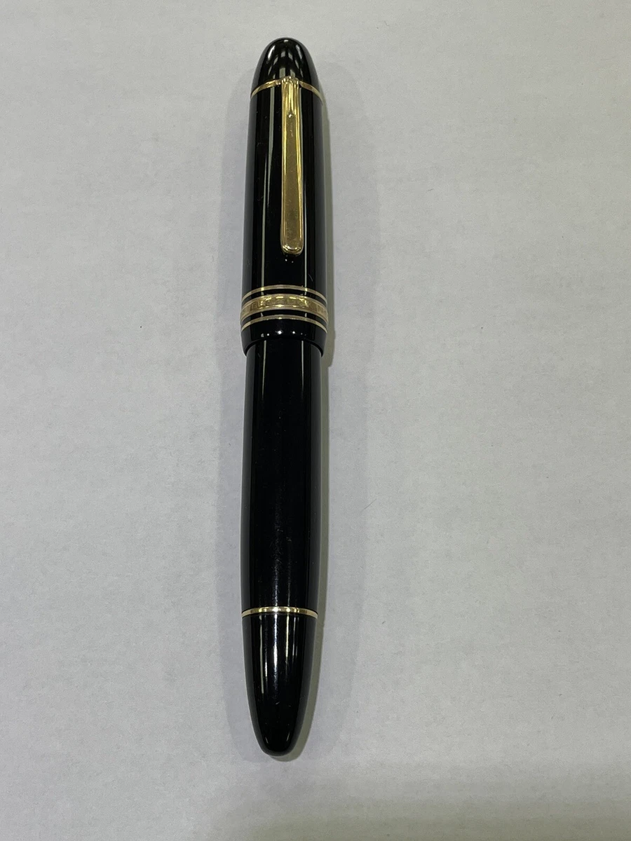 Montblanc Meisterstuck 149 Fountain Pen 4810 14C 585 Gold Nib | eBay