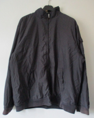 Chaps Ralph Lauren Jacket Mens XL Navy Blue Full Zip Fleece Lined RL Bomber
