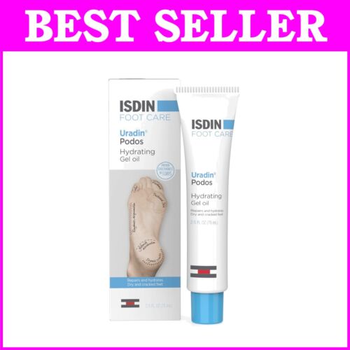 10% Urea Foot Care Cream - Fast Absorbing Gel for Cracked Feet (2.5 Fl Oz)