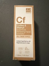 Dr. Botanicals Coffee & Walnut Superfood Renewing Facial Exfoliator 1.01 Oz